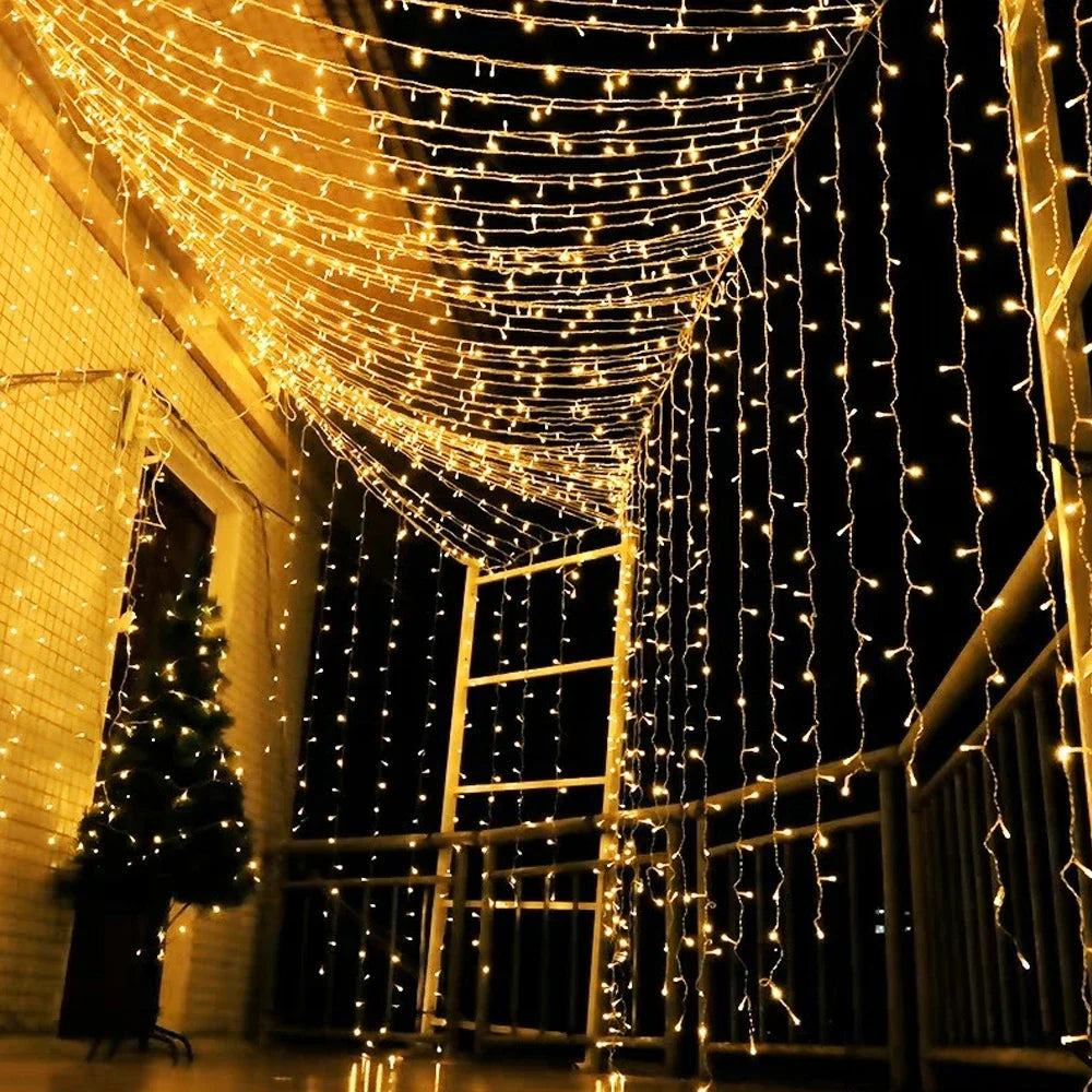 Celesticurtain - kerstverlichting voor buiten