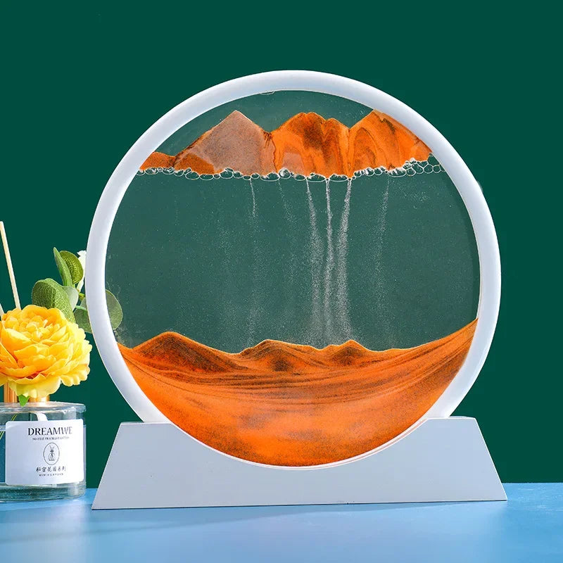 EternalDunes - 3D bewegend zandlandschap zandloper