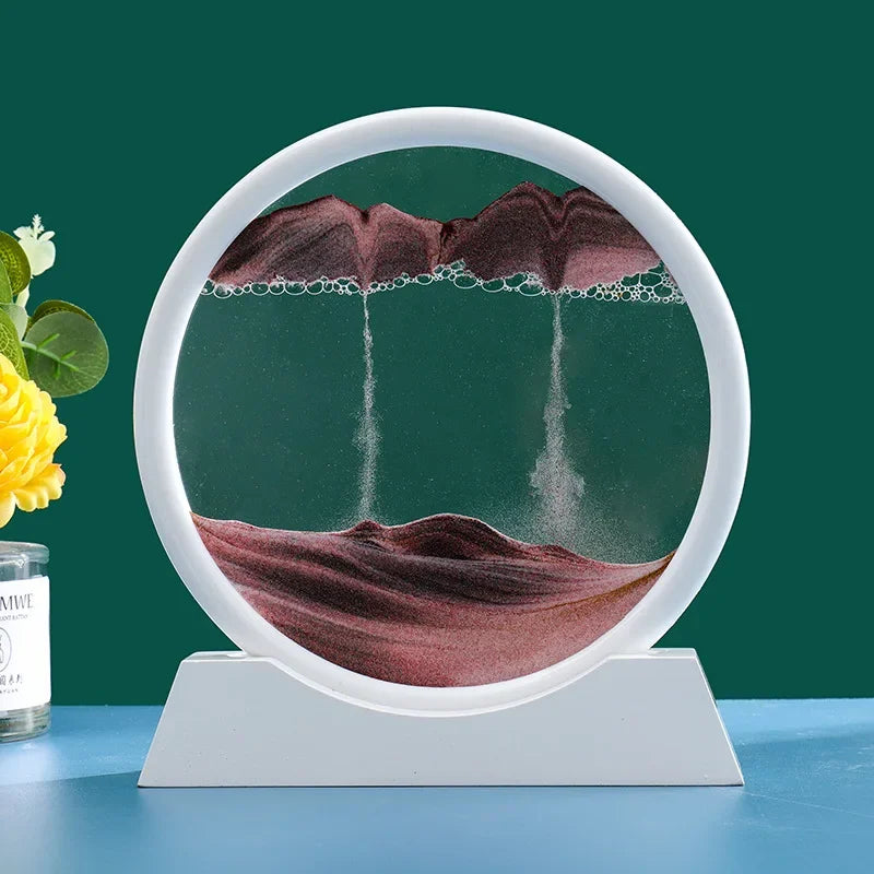 EternalDunes - 3D bewegend zandlandschap zandloper