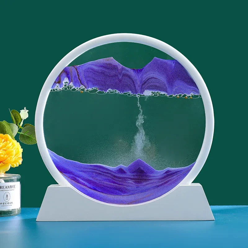 EternalDunes - 3D bewegend zandlandschap zandloper