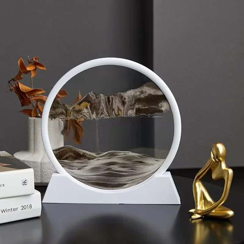 EternalDunes - 3D bewegend zandlandschap zandloper