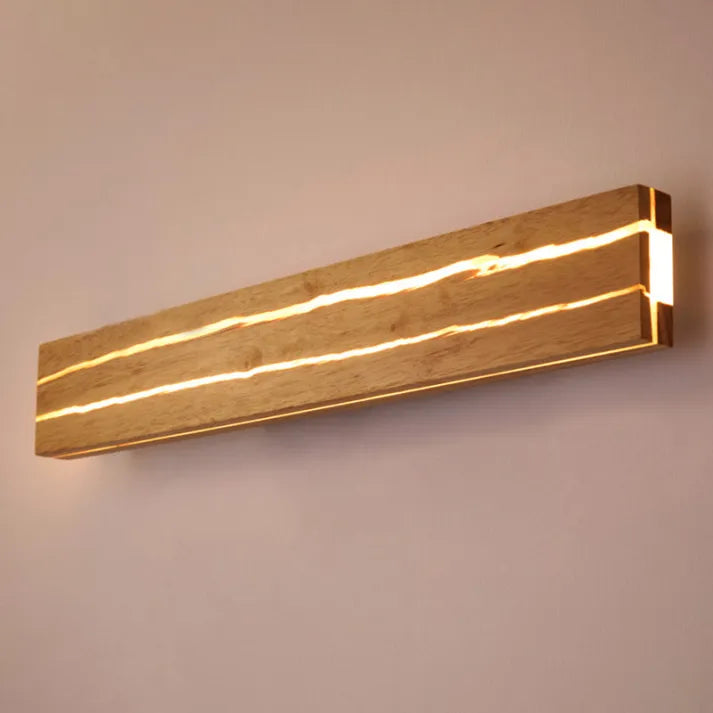 WoodCrack | wandlamp voor natuurlijke elegantie