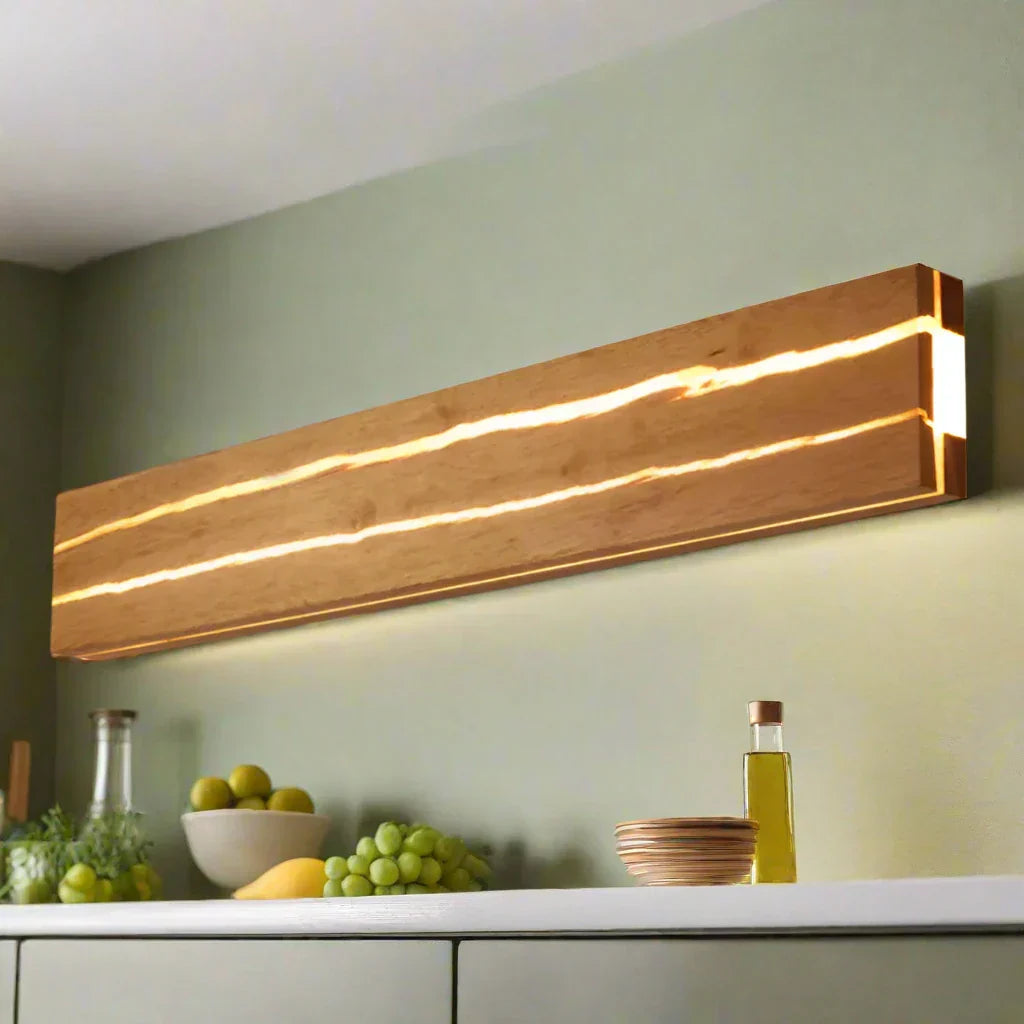 WoodCrack | wandlamp voor natuurlijke elegantie
