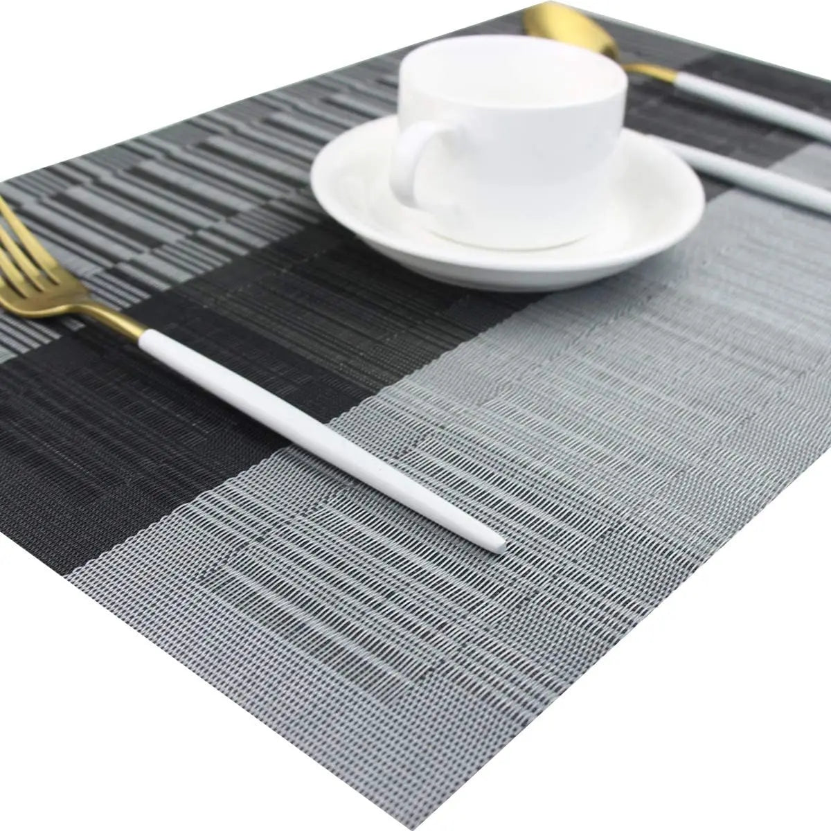 Stevig geweven - wasbare placemats van hoge kwaliteit