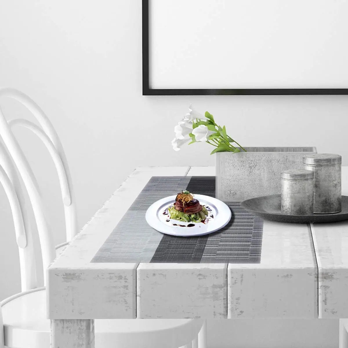 Stevig geweven - wasbare placemats van hoge kwaliteit