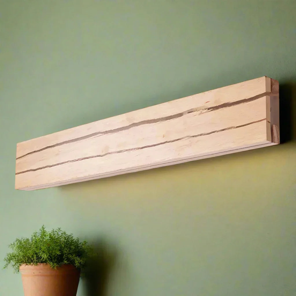 WoodCrack | wandlamp voor natuurlijke elegantie