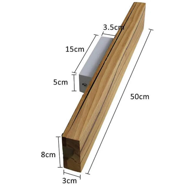WoodCrack | wandlamp voor natuurlijke elegantie