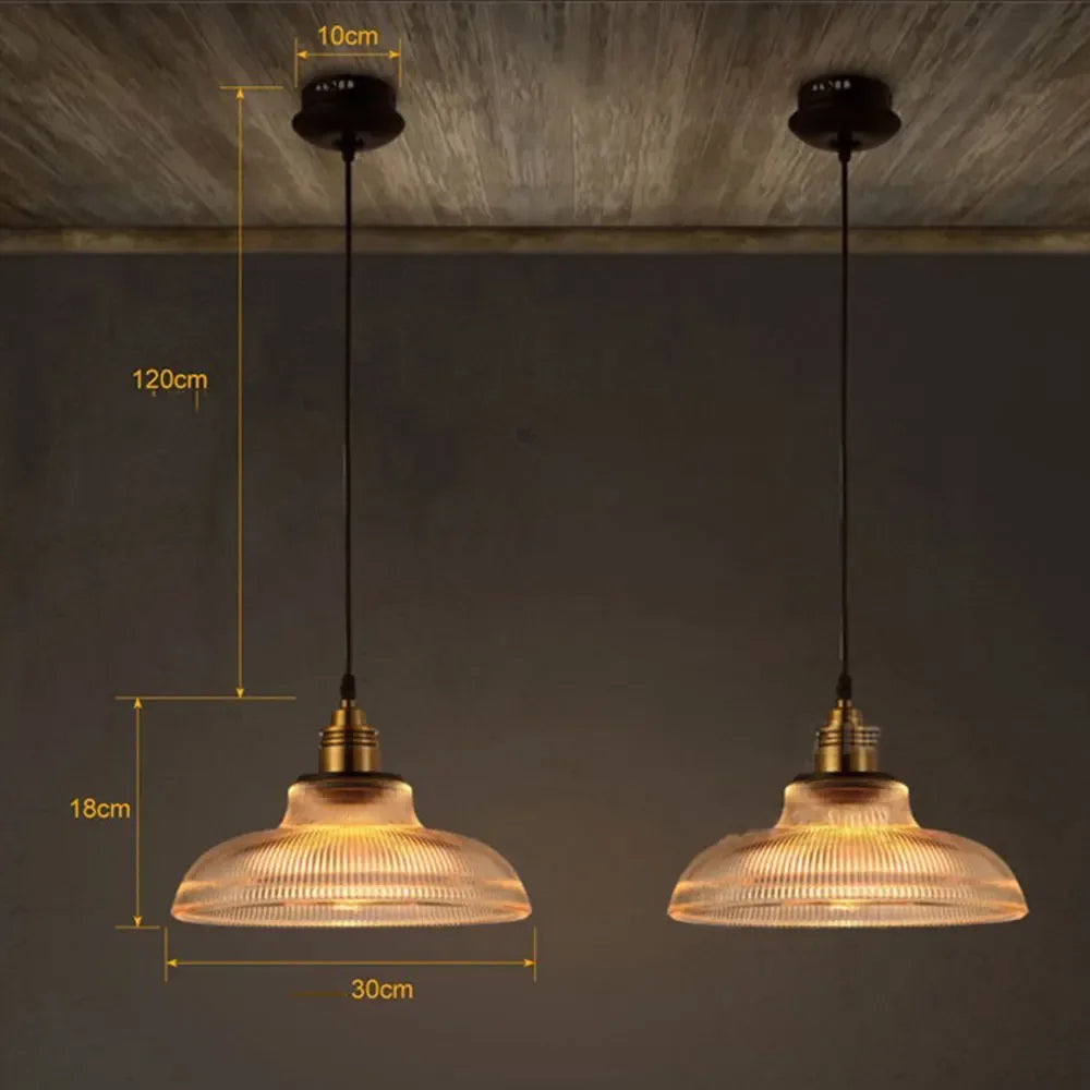 Spectrashimmer - glazen hanglampen