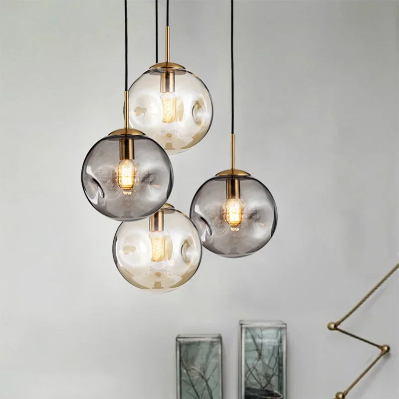 BubblyGlow - bubbelglas led kroonluchter