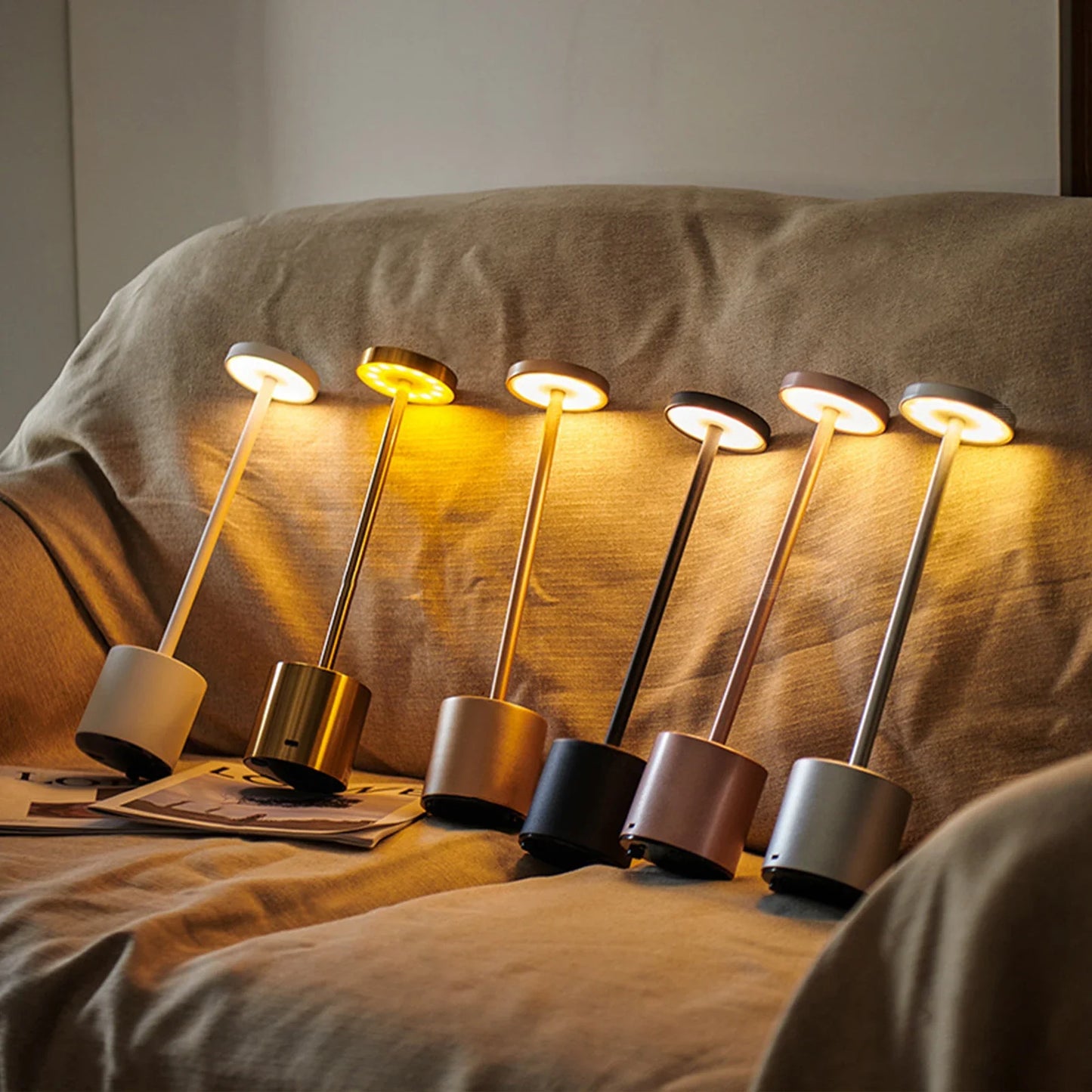 TouchGleam - LED tafellamp met aanraaksensor