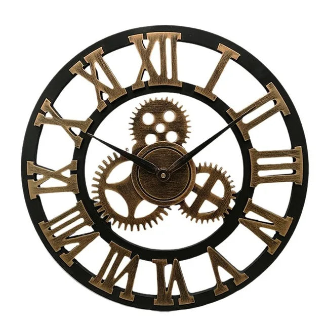 Vintagevibes - creatieve retro wandklok