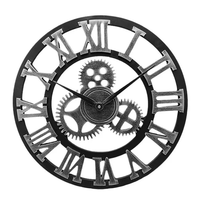 Vintagevibes - creatieve retro wandklok