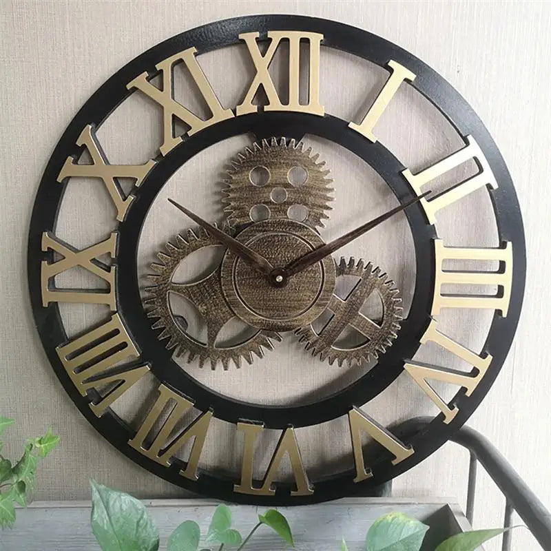 Vintagevibes - creatieve retro wandklok