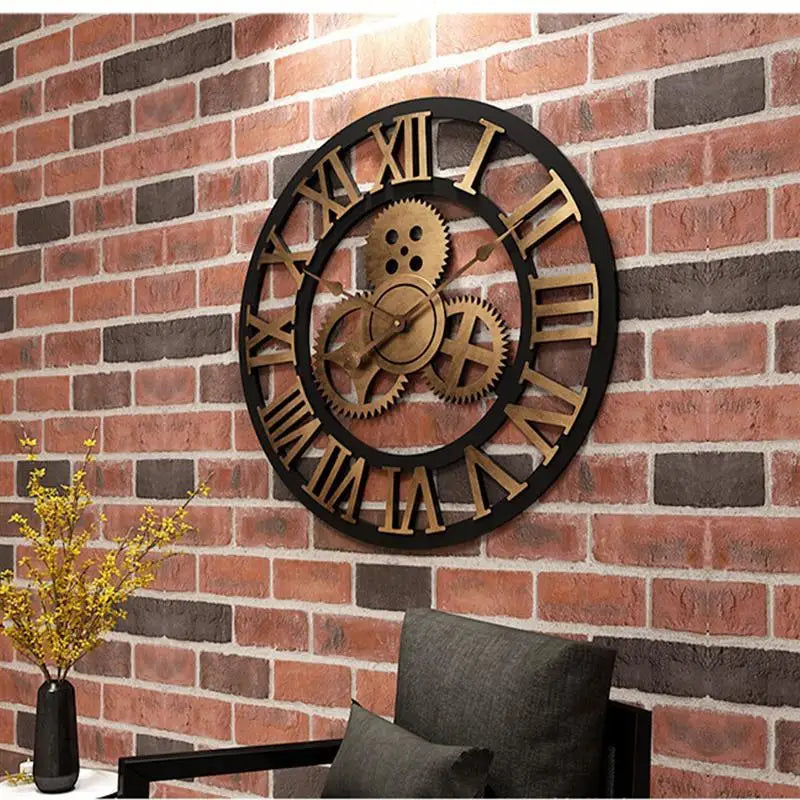 Vintagevibes - creatieve retro wandklok