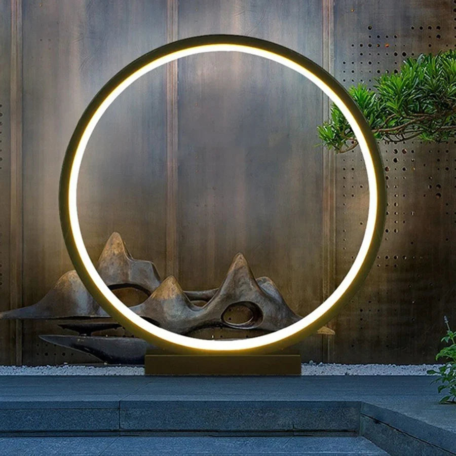 LawnLuminary - ronde LED gazonlamp
