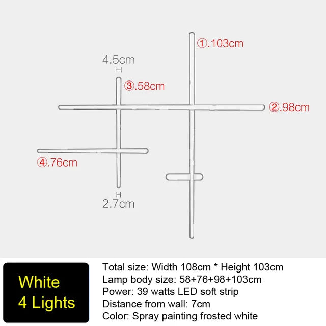 Twilight - wandverlichting met achtergrondverlichting