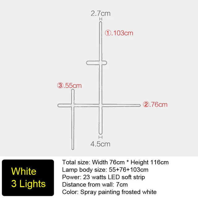Twilight - wandverlichting met achtergrondverlichting