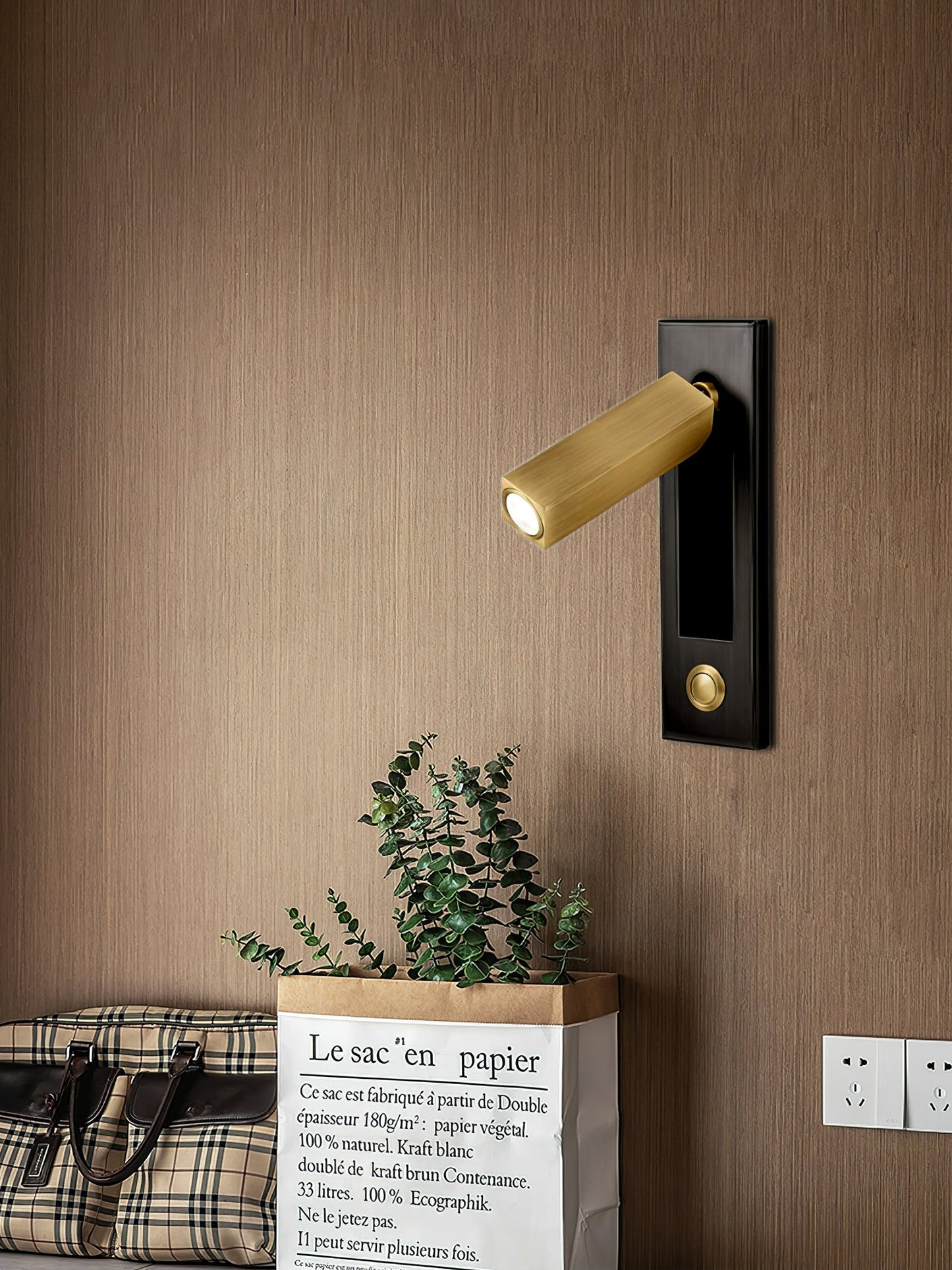 Nichegloed | inbouw wandlamp voor naast het bed