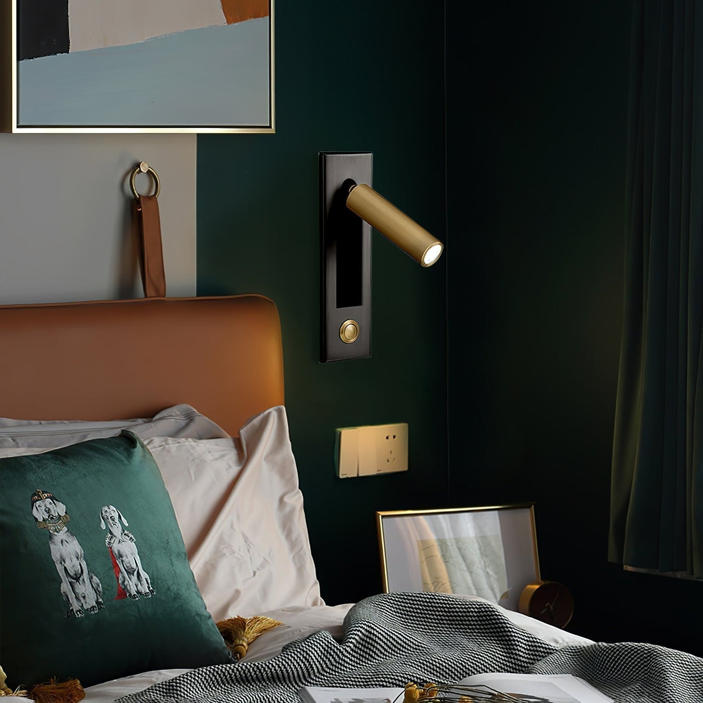 Nichegloed | inbouw wandlamp voor naast het bed