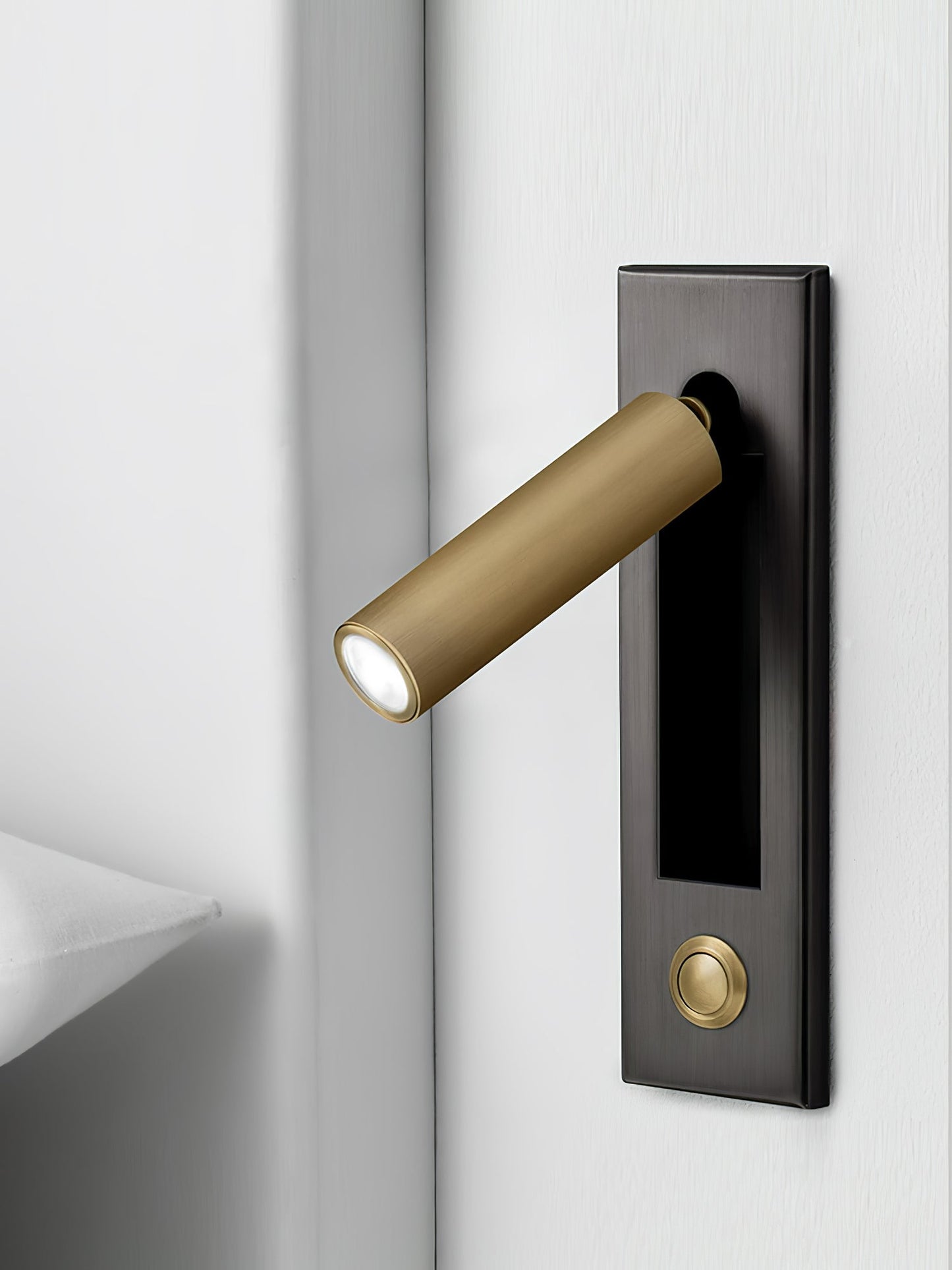 Nichegloed | inbouw wandlamp voor naast het bed