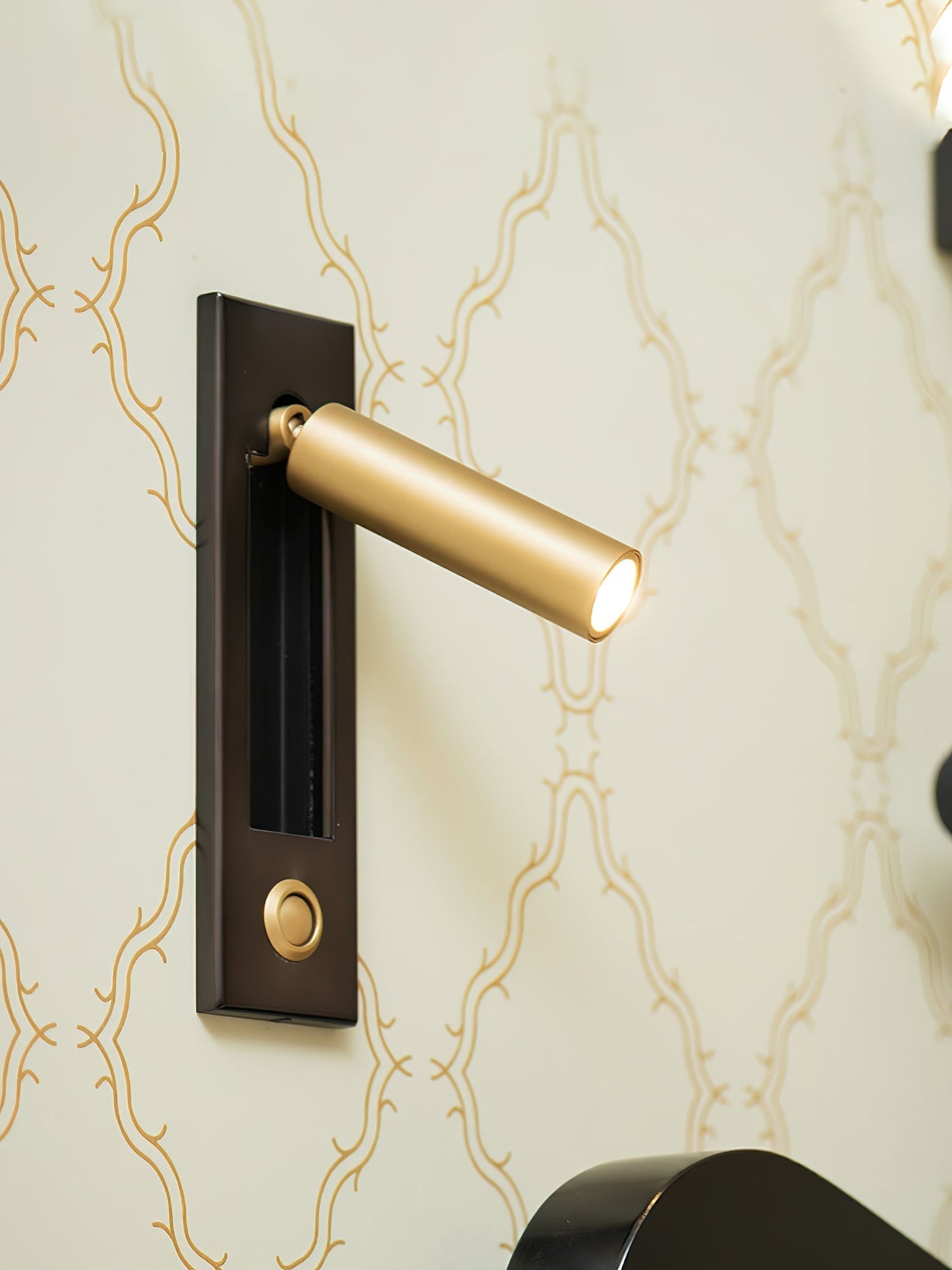Nichegloed | inbouw wandlamp voor naast het bed
