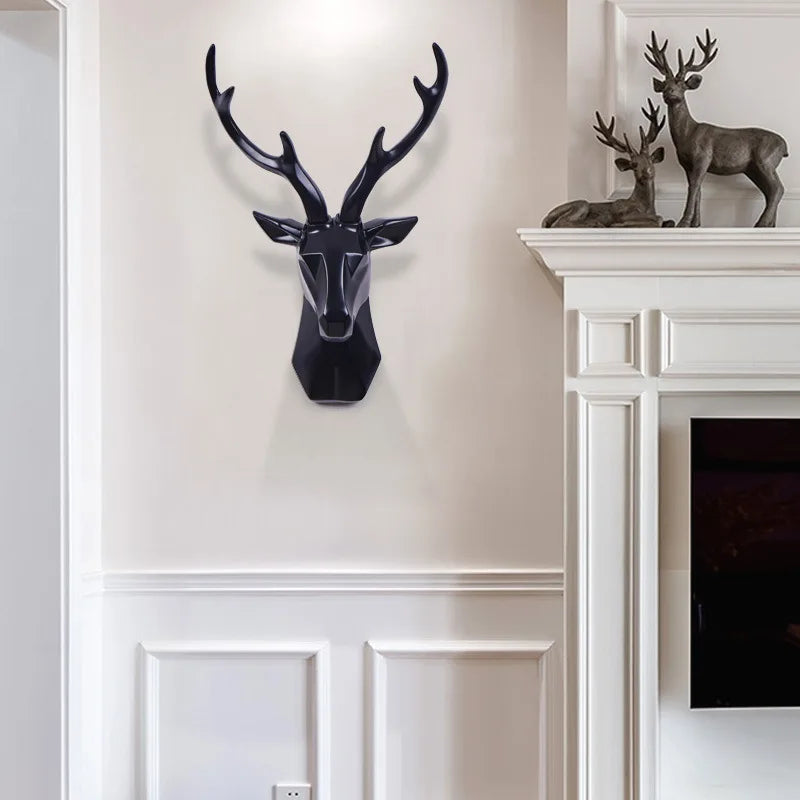 Majesticstag - 3d hertenkop standbeeld