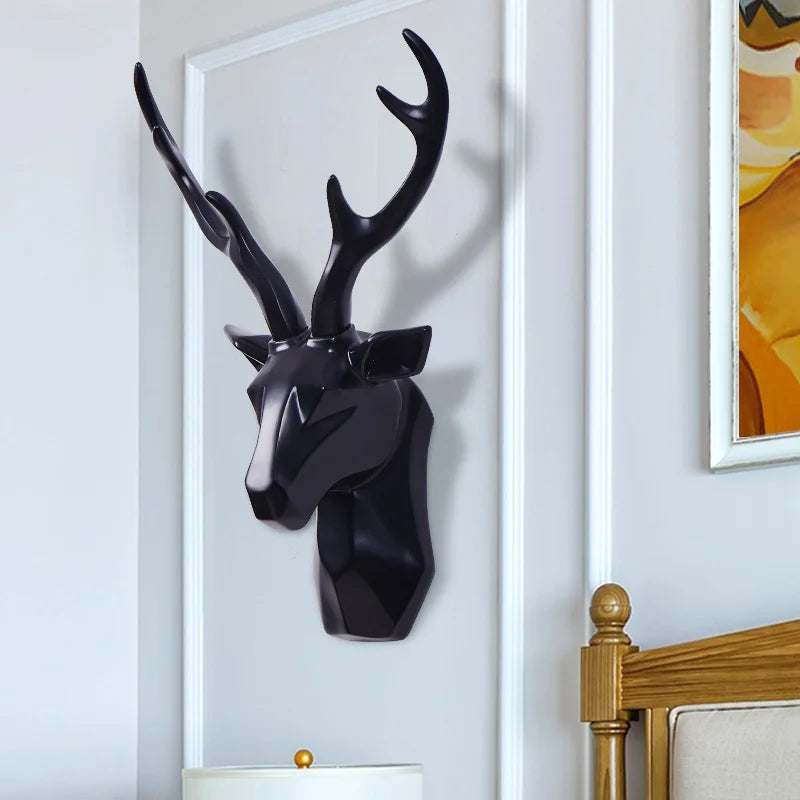 Majesticstag - 3d hertenkop standbeeld