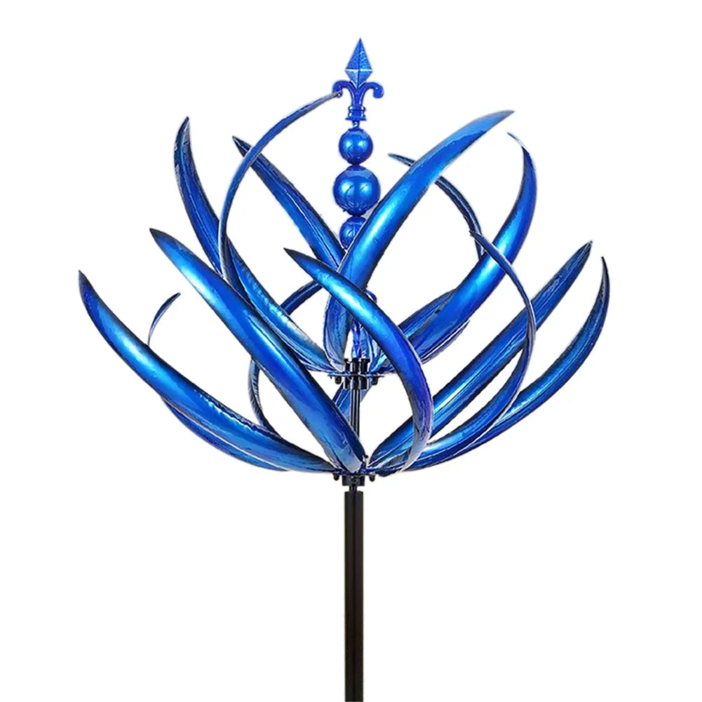 BreezeArt - metalen sculptuur windmolen
