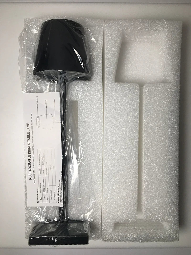 Auralamp - minimalistische snoerloze lamp