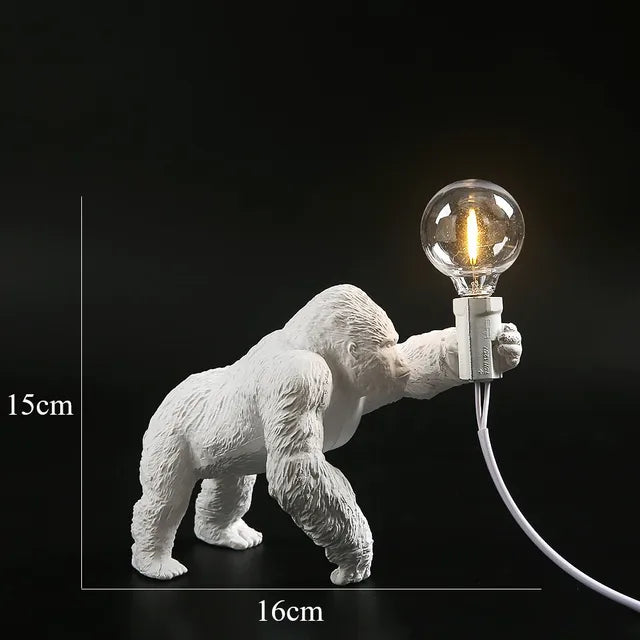 Gorilla glow - gorilla dieren tafellamp