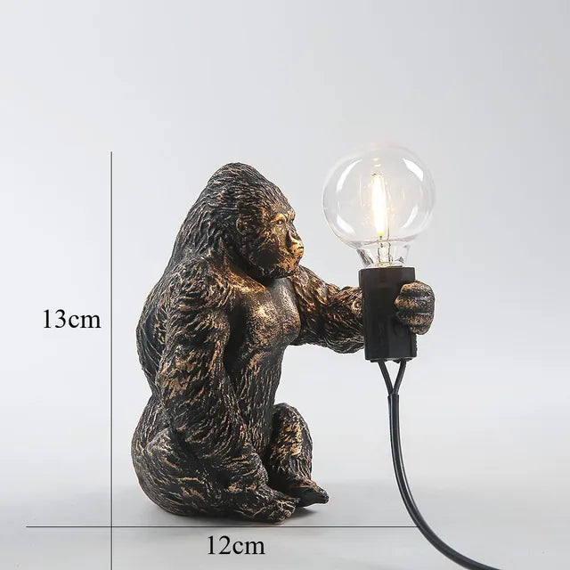 Gorilla glow - gorilla dieren tafellamp