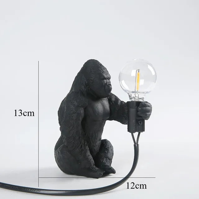 Gorilla glow - gorilla dieren tafellamp