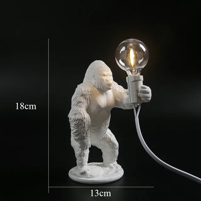 Gorilla glow - gorilla dieren tafellamp