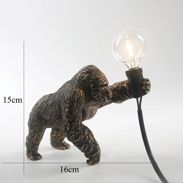 Gorilla glow - gorilla dieren tafellamp
