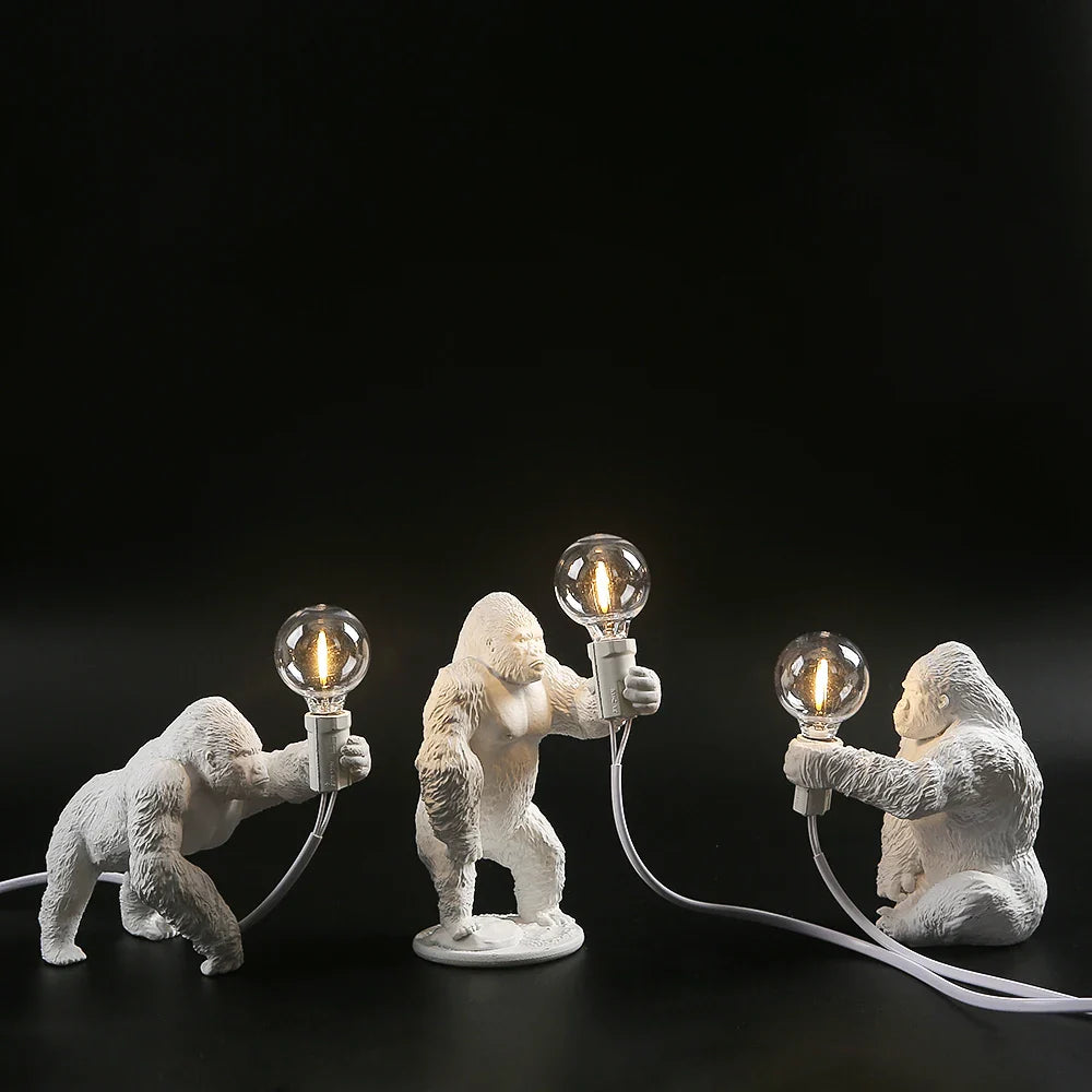Gorilla glow - gorilla dieren tafellamp