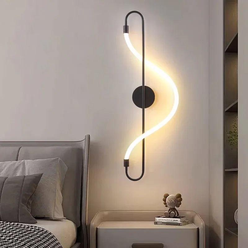 SleekShine - moderne ijzeren wandlamp