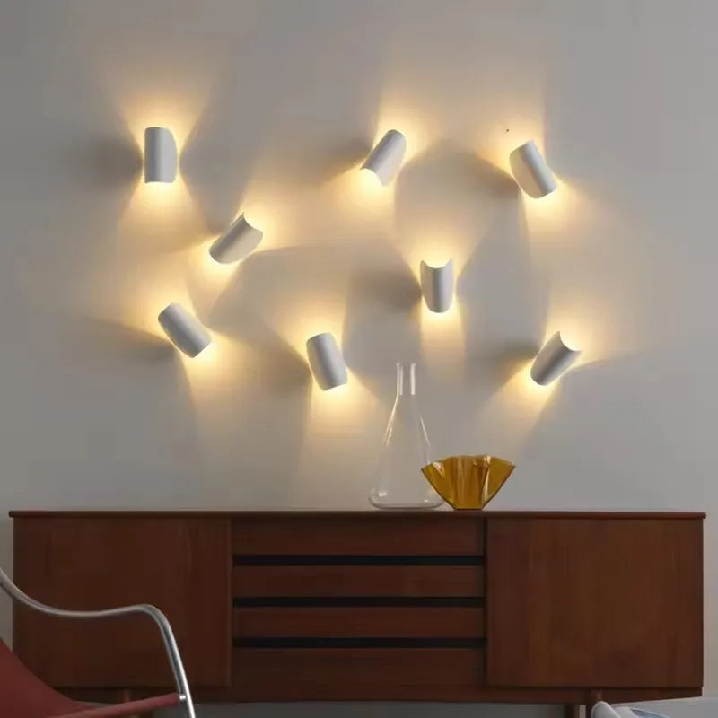 LumiTwist - macaron wandlamp
