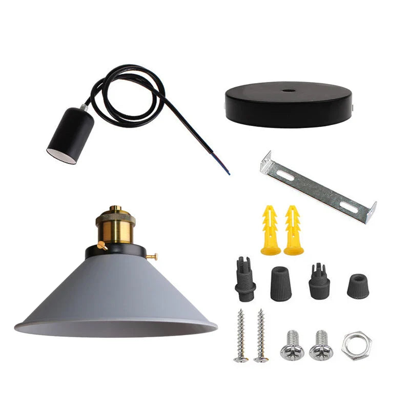 Moderne trifft - led industriële hoorn hanglamp