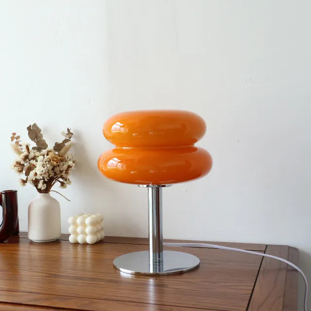 Sweetglow - macaron tafellamp in glas
