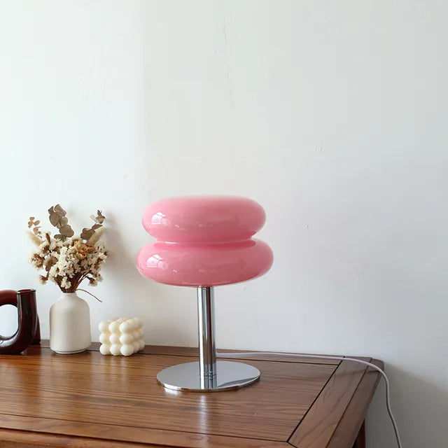 Sweetglow - macaron tafellamp in glas