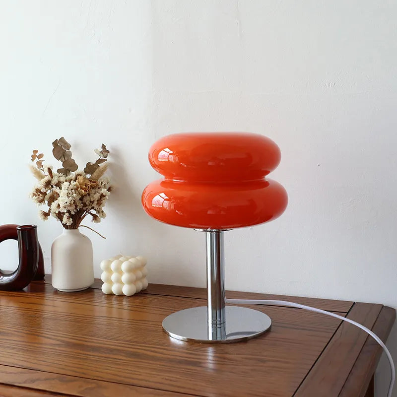 Sweetglow - macaron tafellamp in glas