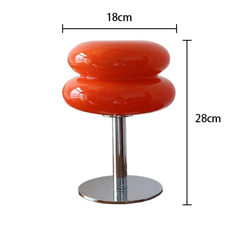 Sweetglow - macaron tafellamp in glas