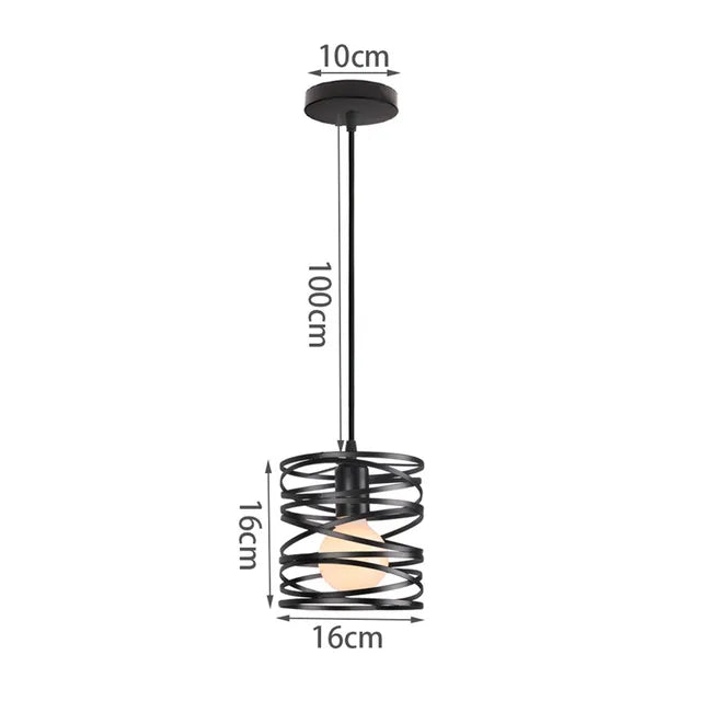 LoftLoop - Industriële twist hanglamp