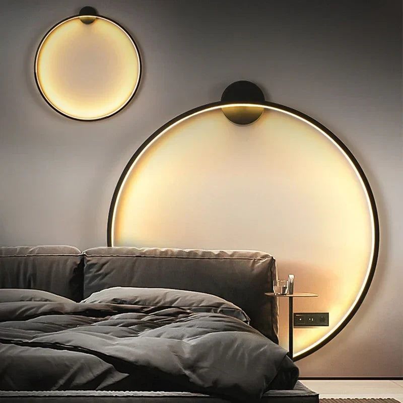 Lumiring - minimalistische ronde wandlamp