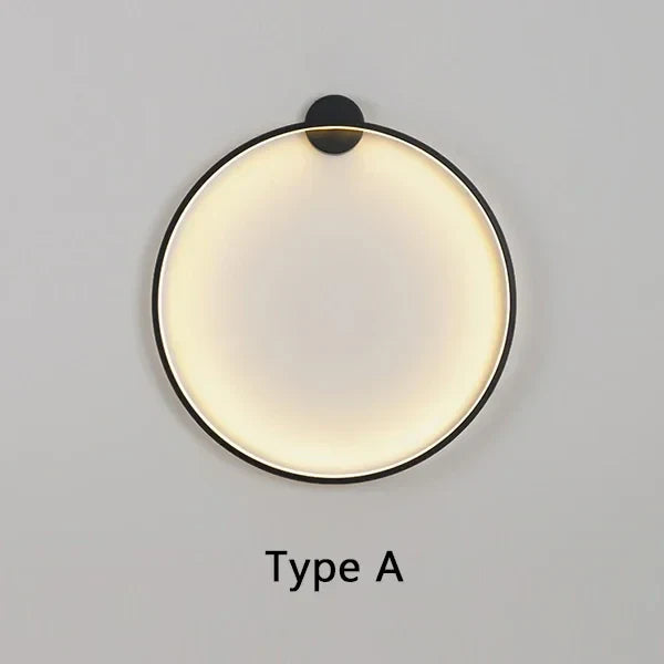 Lumiring - minimalistische ronde wandlamp