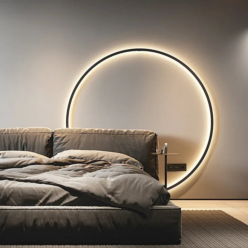 Lumiring - minimalistische ronde wandlamp