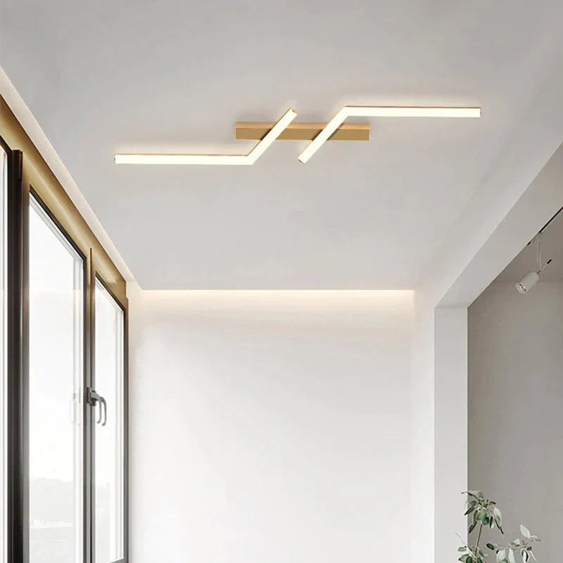 Sleekglow - plafondlamp met led-lijn