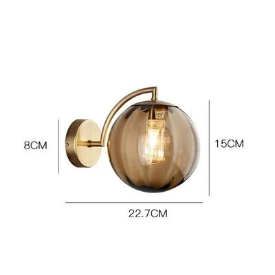 LumiCrystal - moderne glazen wandlamp