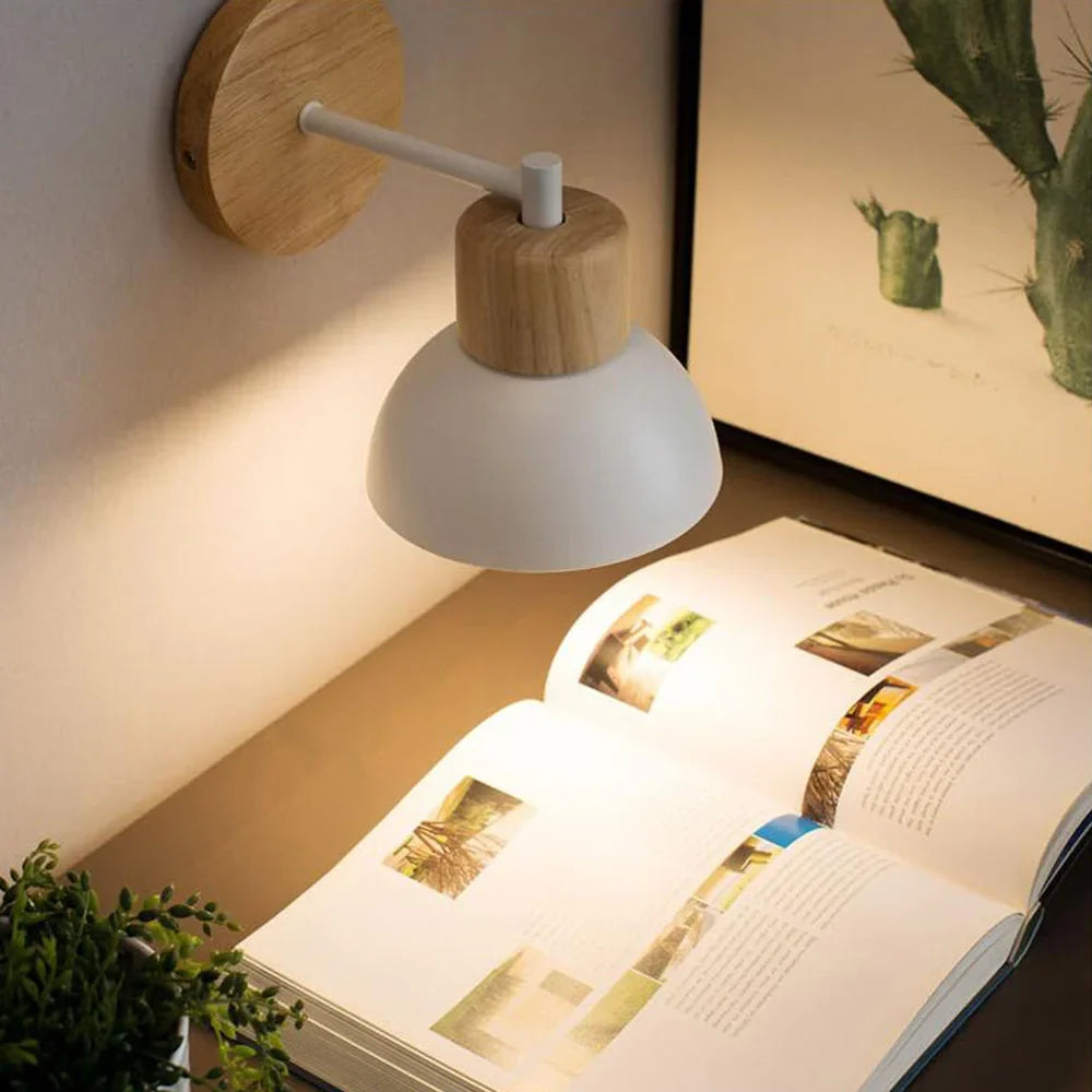 Wood flex - wandlampen van hout