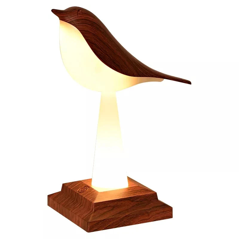PlumeIlluminate - ekster vogel tafellamp